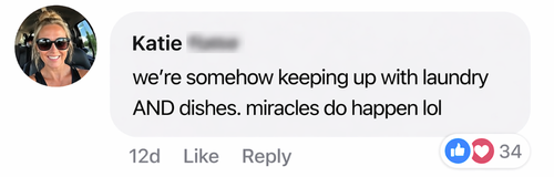 Emily: i didn't realize how much brain space house stuff was taking up. this system legit freed me up.